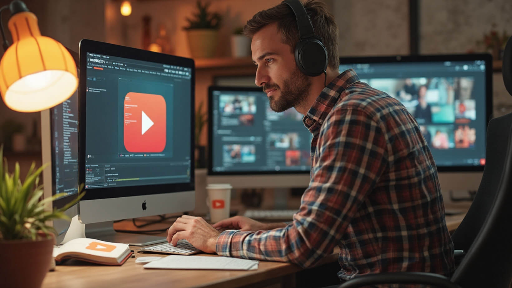 YouTube channel customization tools.