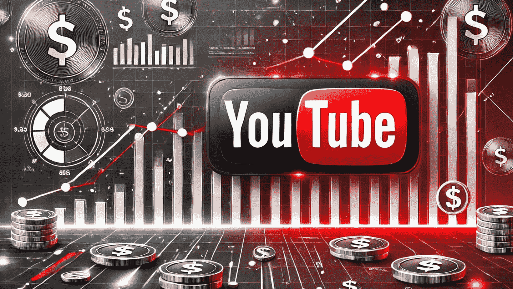 Monetization growth chart on YouTube.